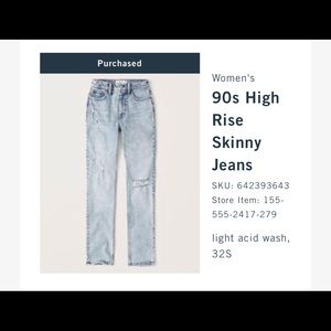 Abercrombie & Fitch Jeans